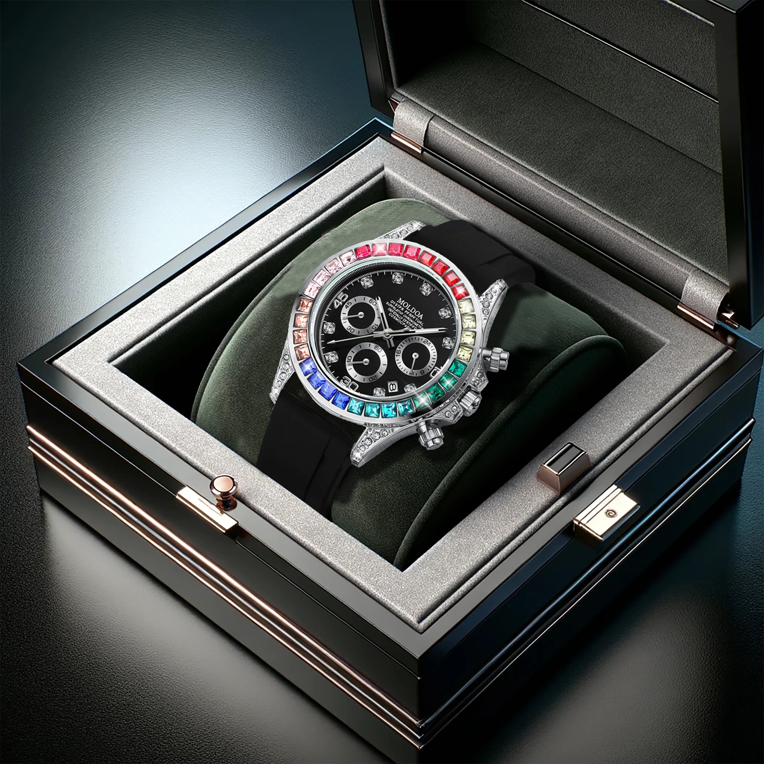 Relógio de Pulso Masculino de Quartzo Memphys