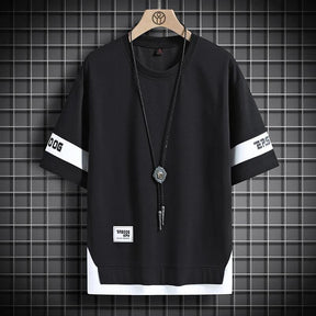 Camisa Masculina Manga Curta Casual