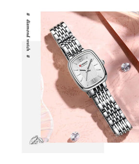Relógio Curren Feminino Pulseira de Aço