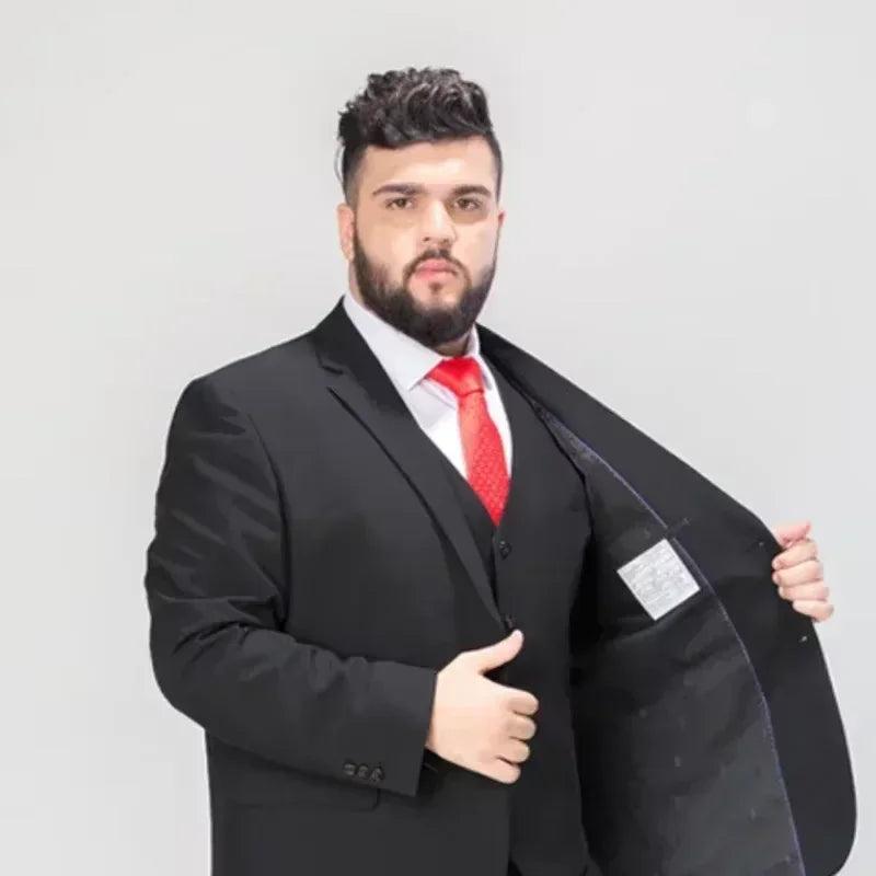 Terno Masculino Plus Size 3 Peças