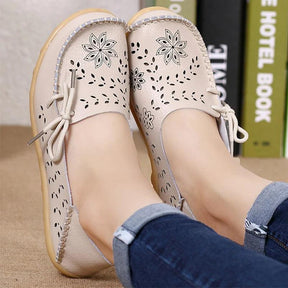 Mocassins de Couro Feminino Confortáveis