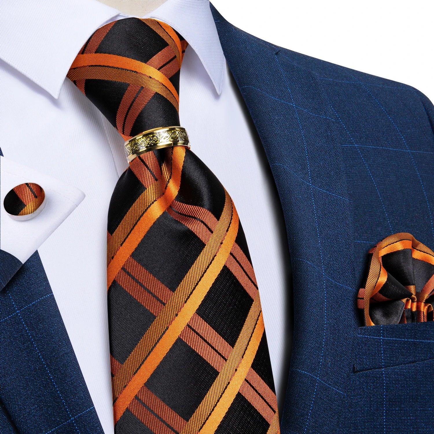 Gravata Masculina Floral 8cm – Elegante em Poliéster Premium