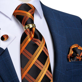Gravata Masculina Floral 8cm – Elegante em Poliéster Premium