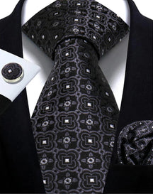 Gravata Masculina Paisley Jacquard | Elegância e Estilo