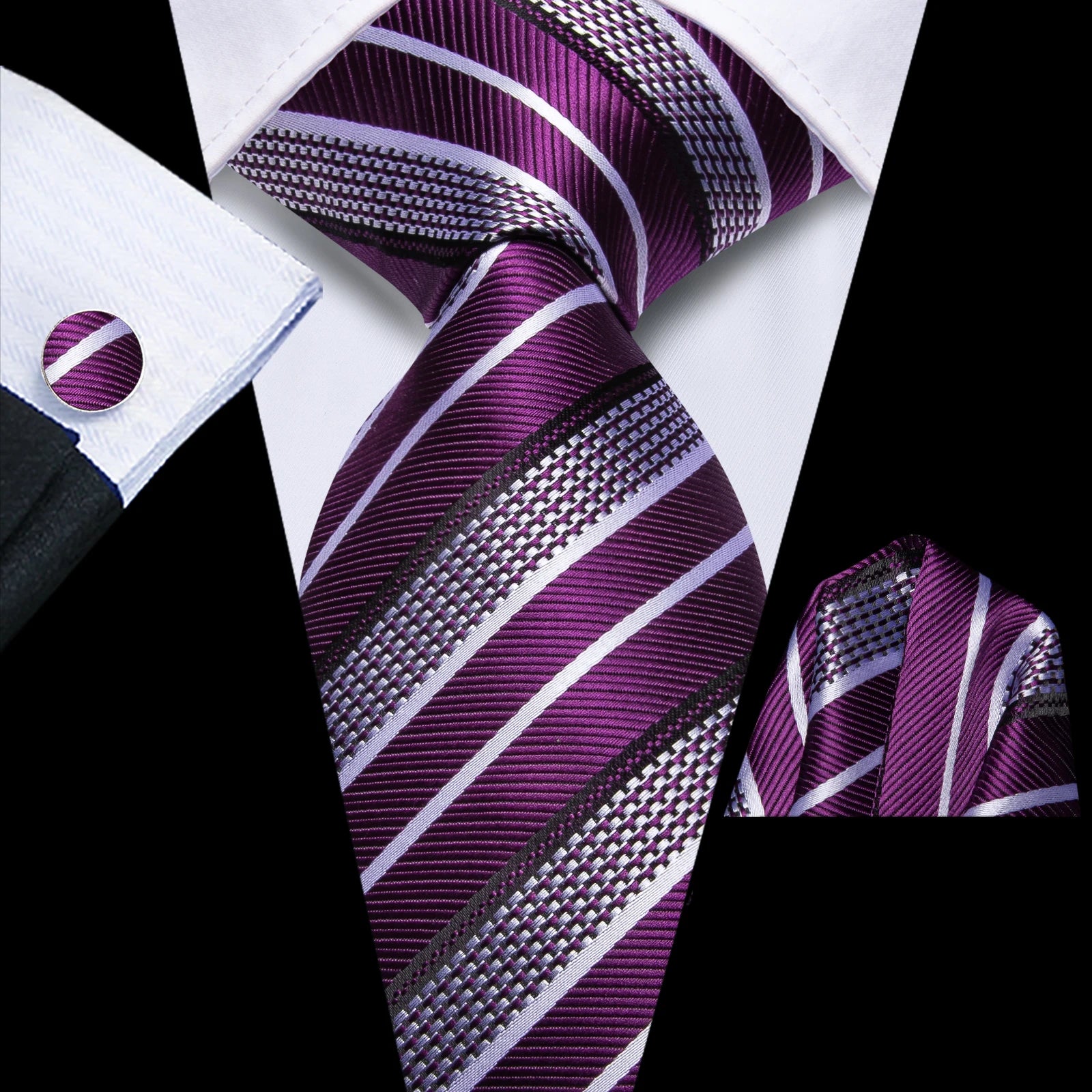 Gravata Masculina Multicolorida 8,5 cm