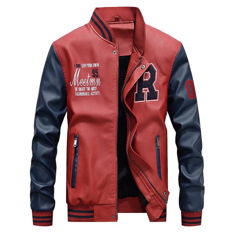 Jaqueta Masculina de Couro Hilbert