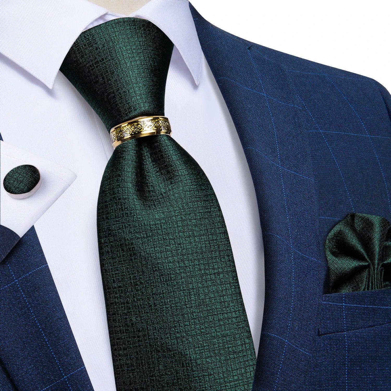 Gravata Masculina Floral 8cm – Elegante em Poliéster Premium