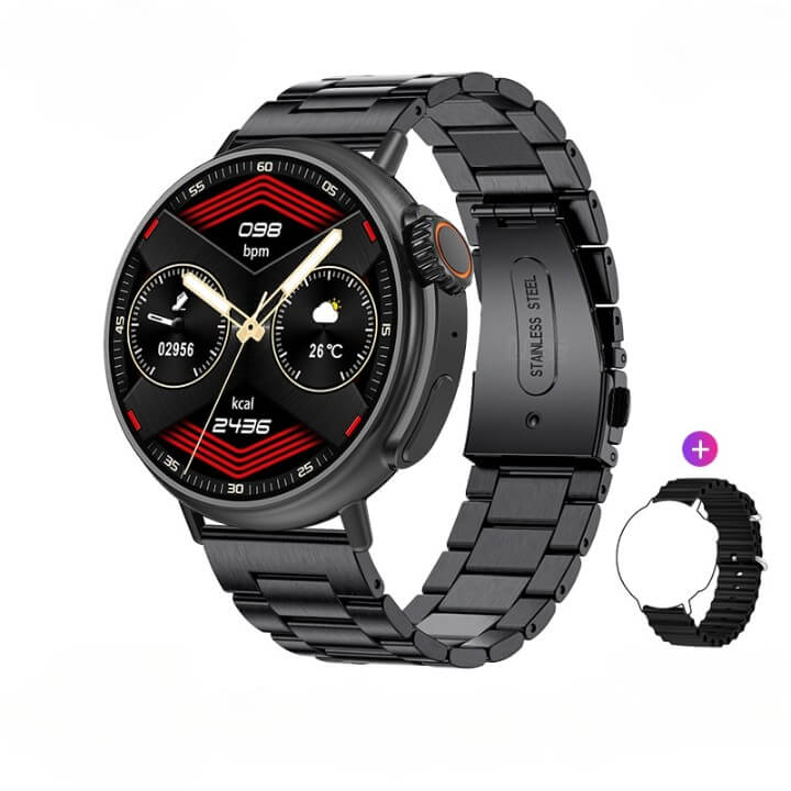 SmartWatch Ultra Tela Oval em HD