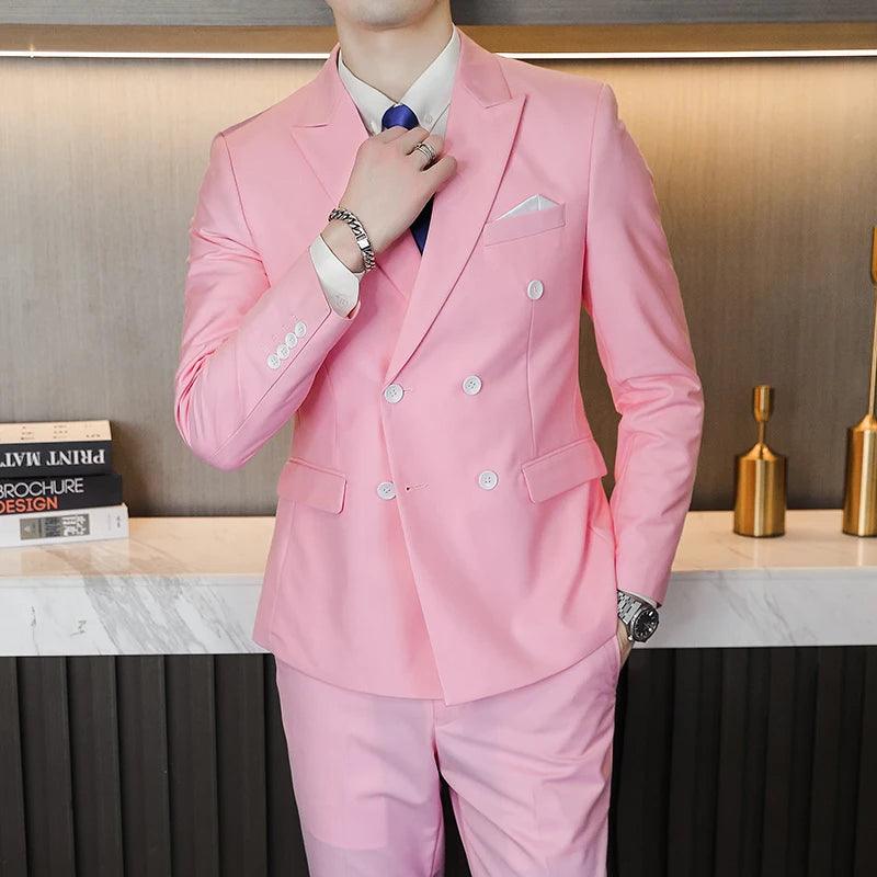 Terno Masculino Slim Fit Elegância Para Casamentos e Eventos Formais