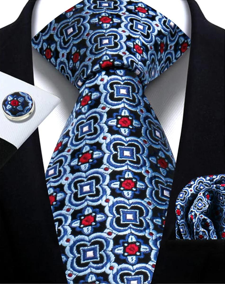Gravata Masculina Paisley Jacquard | Elegância e Estilo