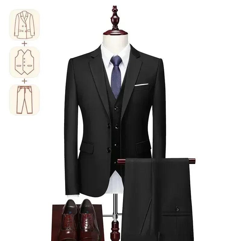 Terno Masculino Plus Size 3 Peças