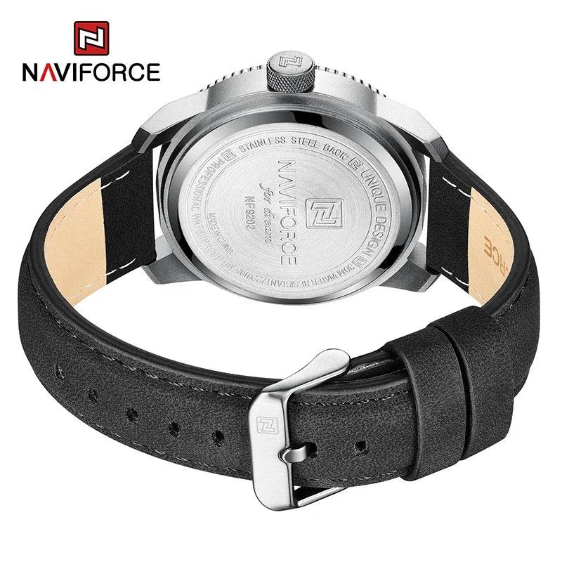 Relógio de Pulso Masculino NAVIFORCE - Estilo Militar Esportivo
