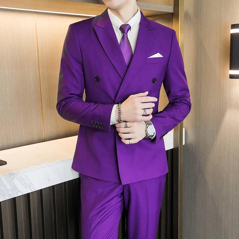 Terno Masculino Slim Fit Elegância Para Casamentos e Eventos Formais