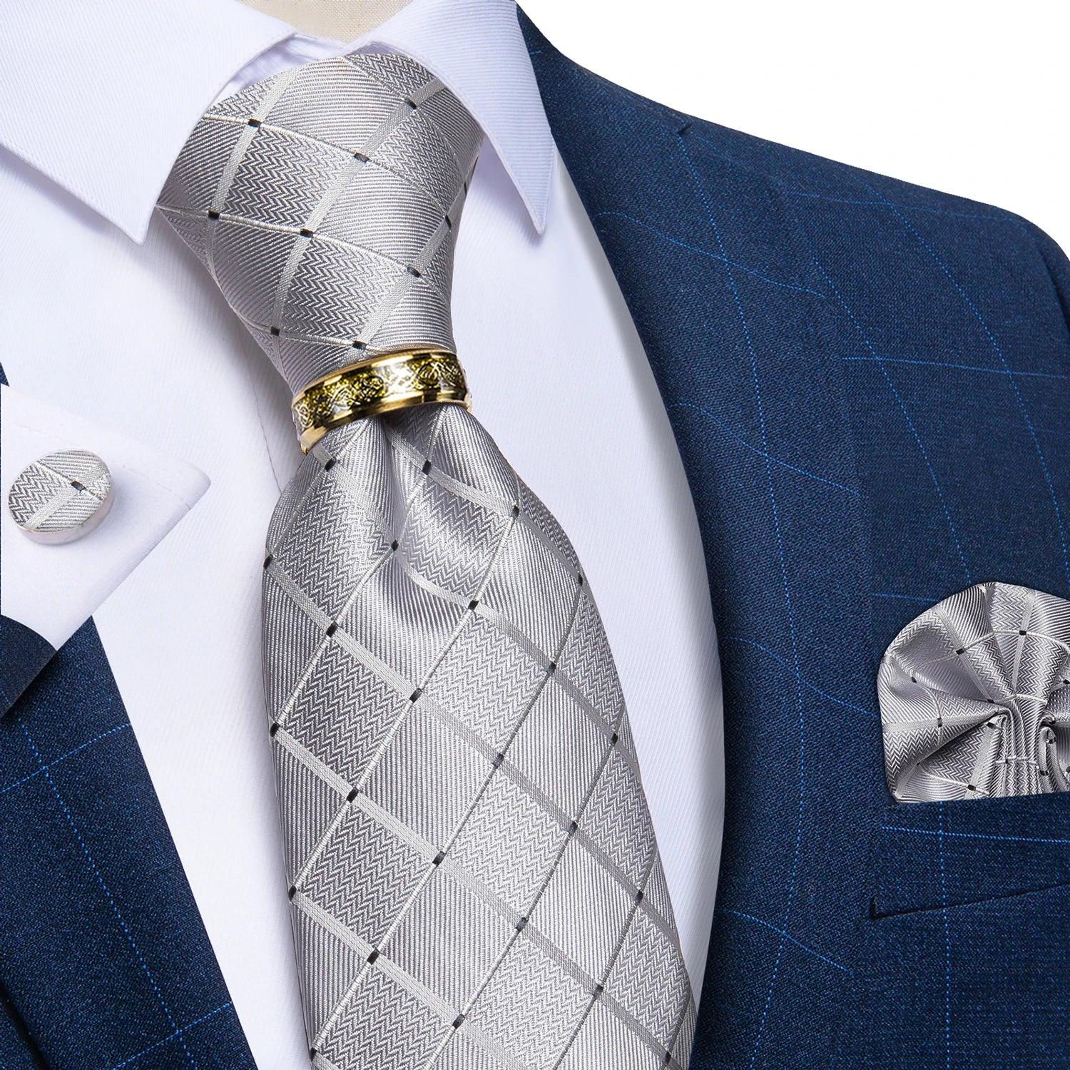 Gravata Masculina Floral 8cm – Elegante em Poliéster Premium