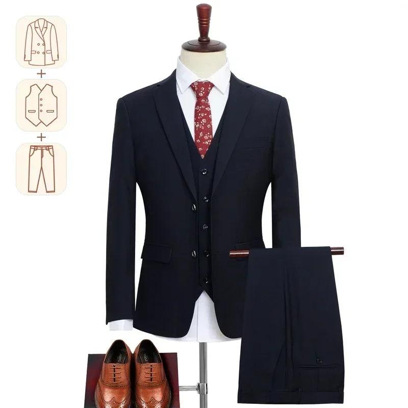 Terno Masculino Plus Size 3 Peças