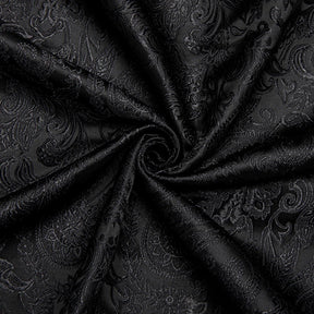 Camisa Social DiBanGu Masculina de Seda com Estampa Paisley