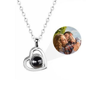 Colar Personalizado com Foto e "Eu Te Amo" em 100 Idiomas