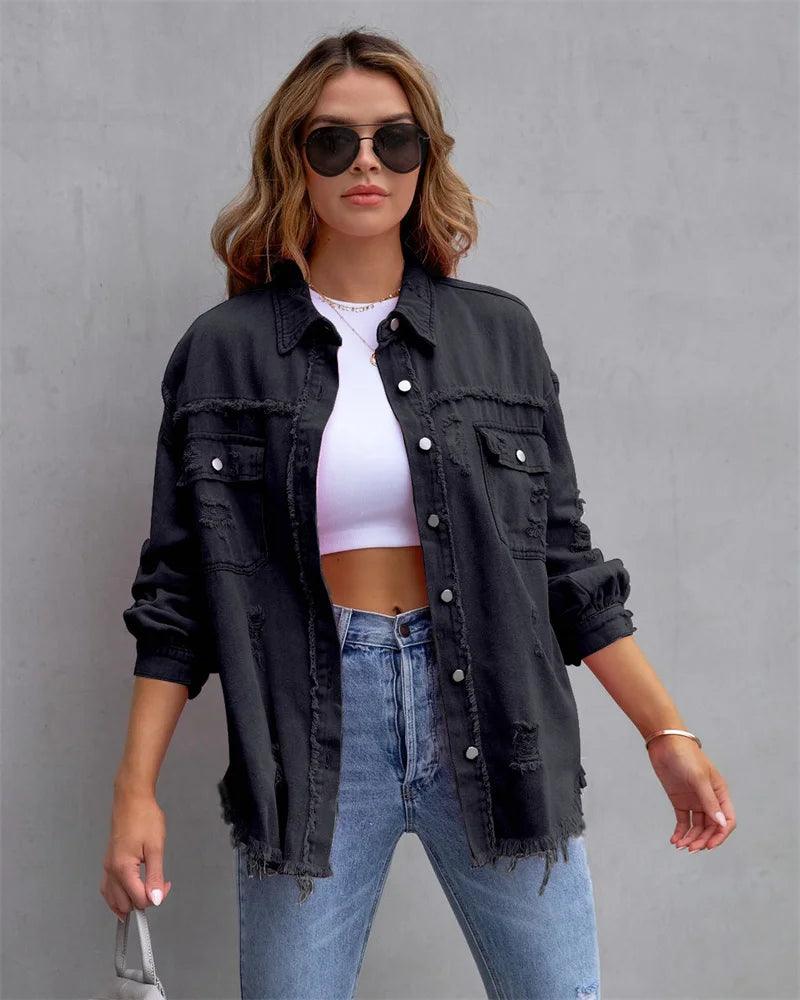 Jaqueta Feminina Casual Viñedo