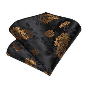 Gravata Masculina Floral 8cm – Elegante em Poliéster Premium