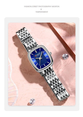 Relógio Curren Feminino Pulseira de Aço