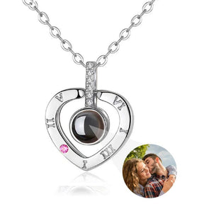 Colar Personalizado com Foto e "Eu Te Amo" em 100 Idiomas