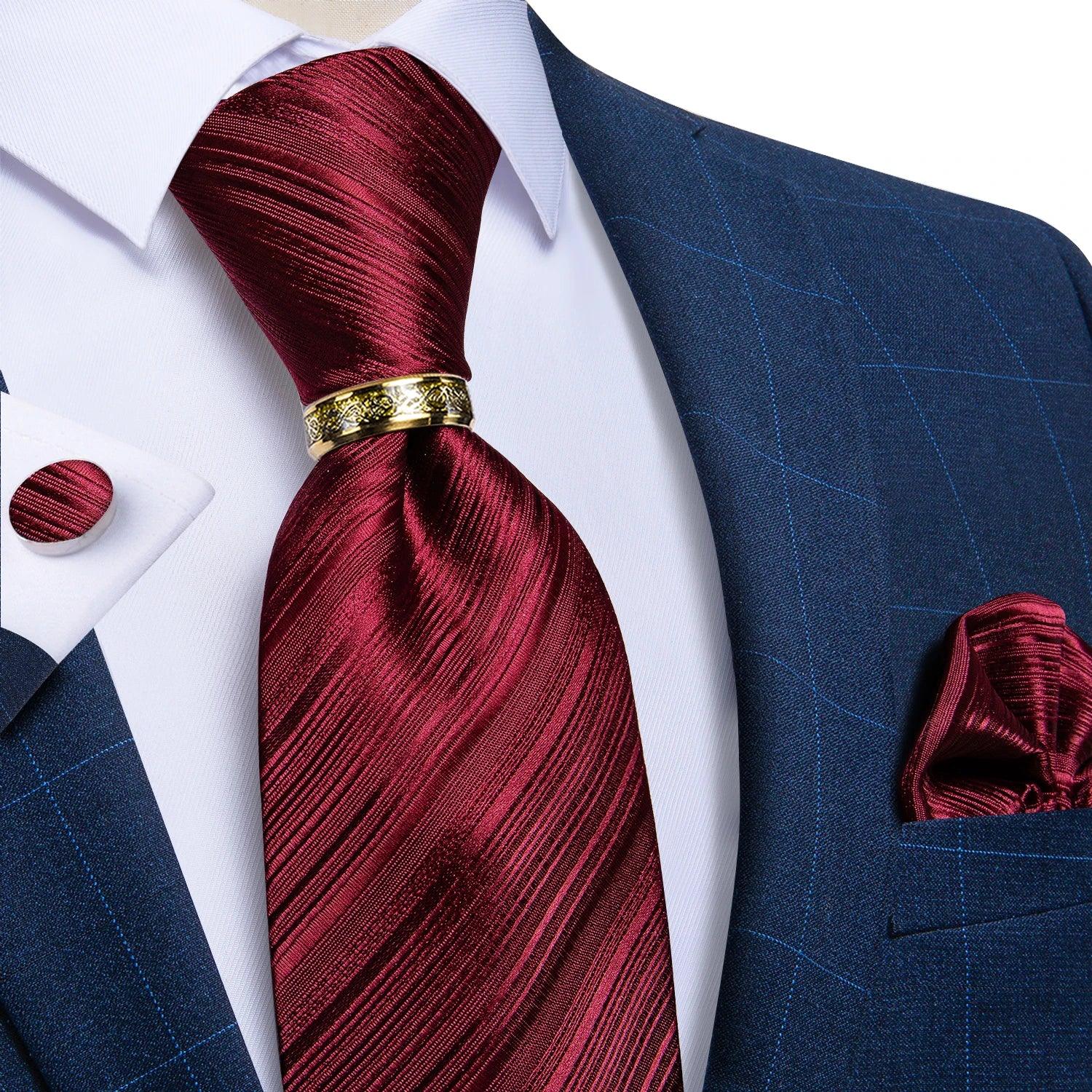 Gravata Masculina Floral 8cm – Elegante em Poliéster Premium