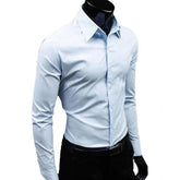 Camisa Masculina Anti-Rugas de Algodão | Elegância e Conforto