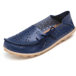 Mocassins de Couro Feminino Confortáveis