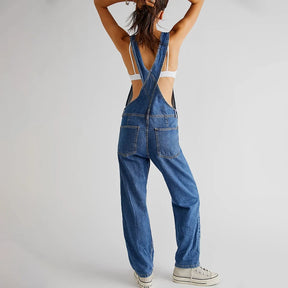 Macacão Jeans Feminino