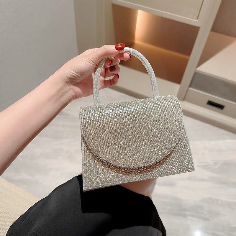 Bolsa Feminina de Luxo Brilhante Paris