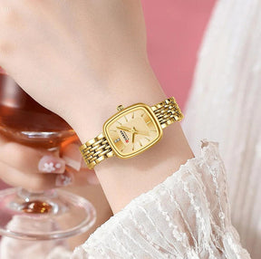 Relógio Curren Feminino Pulseira de Aço