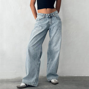 Calça Feminina Jeans Baggy