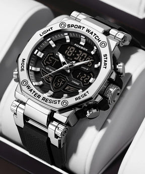 Relógio Masculino Militar Foxbox À Prova d'Água e Luminoso