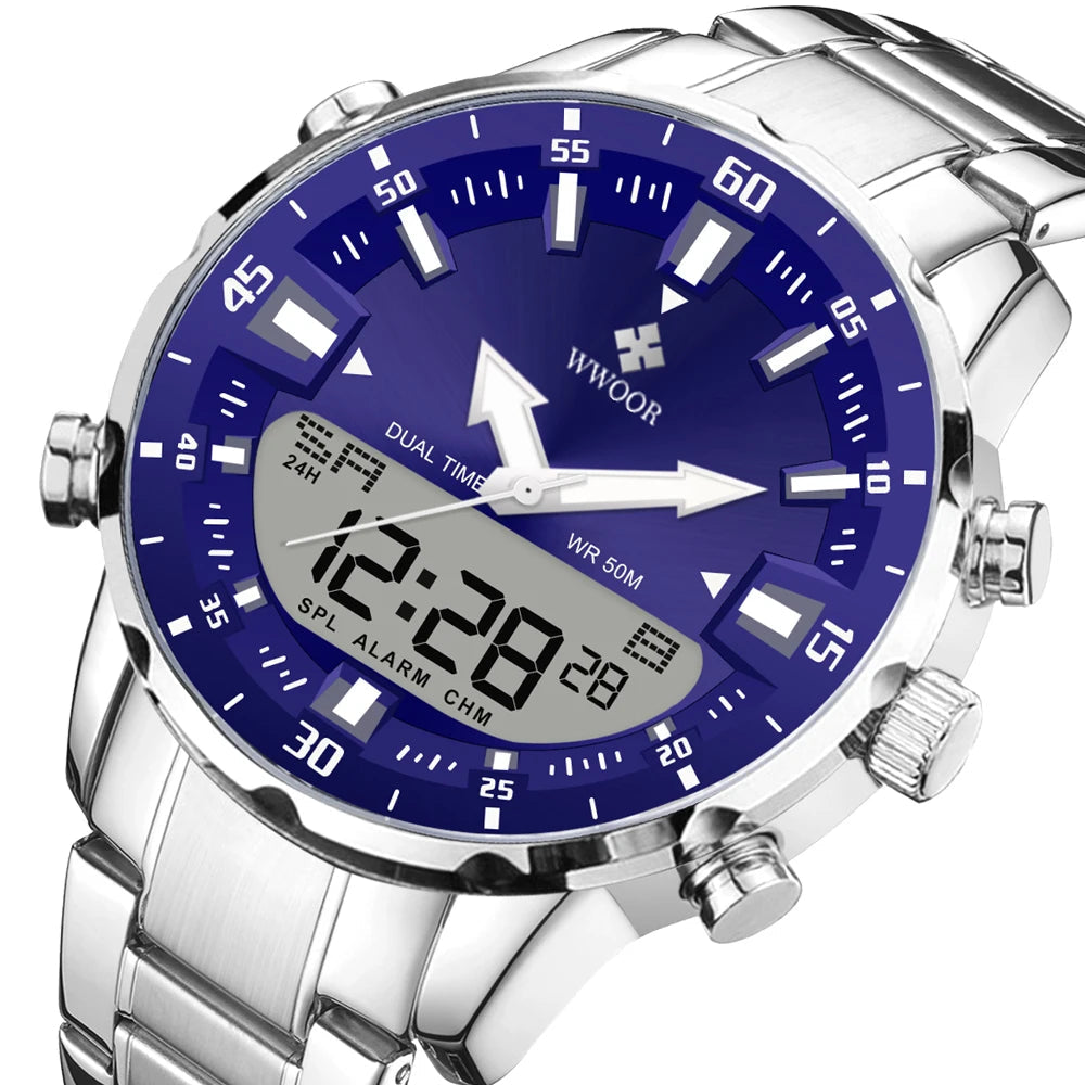 Relógio de Pulso Masculino Quartzo de Luxo XAction