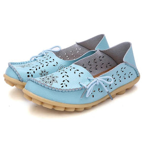 Mocassins de Couro Feminino Confortáveis
