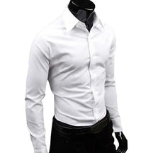 Camisa Masculina Anti-Rugas de Algodão | Elegância e Conforto