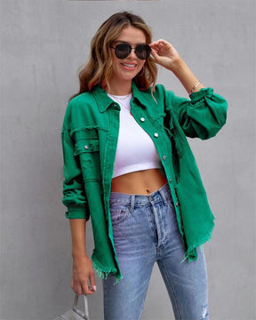 Jaqueta Feminina Casual Viñedo