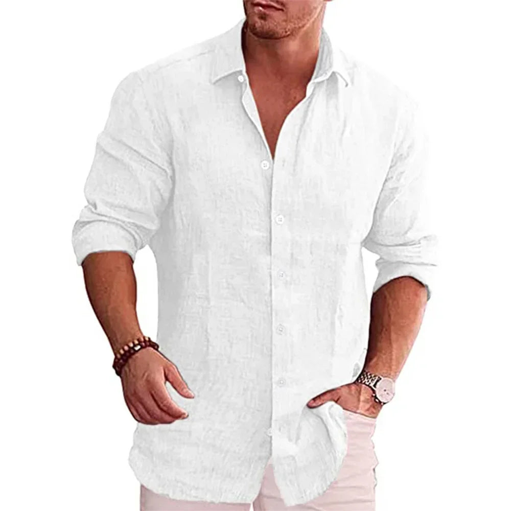 Camisa Masculina Manga Longa