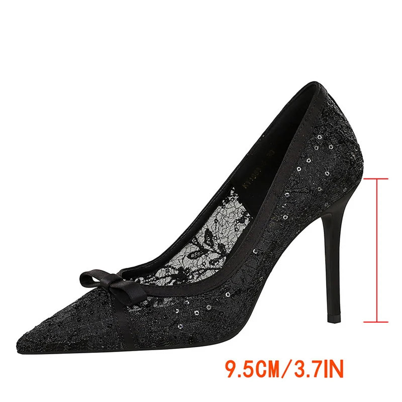 Sapato Social Feminino Salto Alto 9,5cm LaceDream™