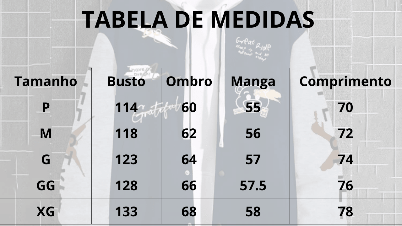 Jaqueta Masculina de Beisebol