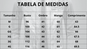 Jaqueta Masculina Jeans Gola Alta