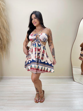 Vestido Curto Isabela Harmonia Nativa