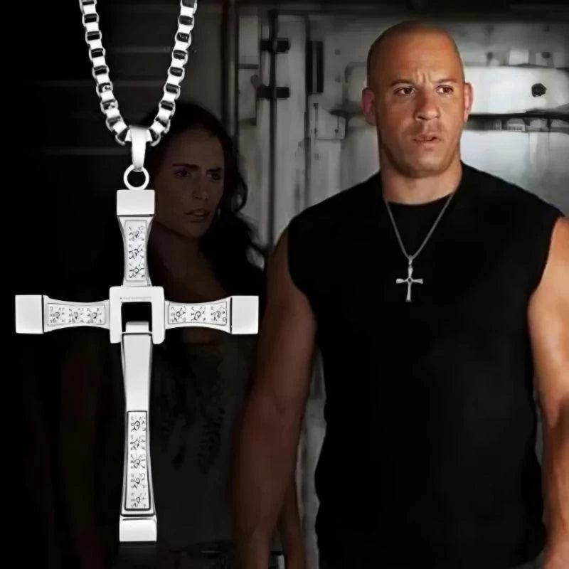 Colar Masculino Pingente da Cruz Dominic Toretto Velozes e Furiosos - Loja Bruna Modas