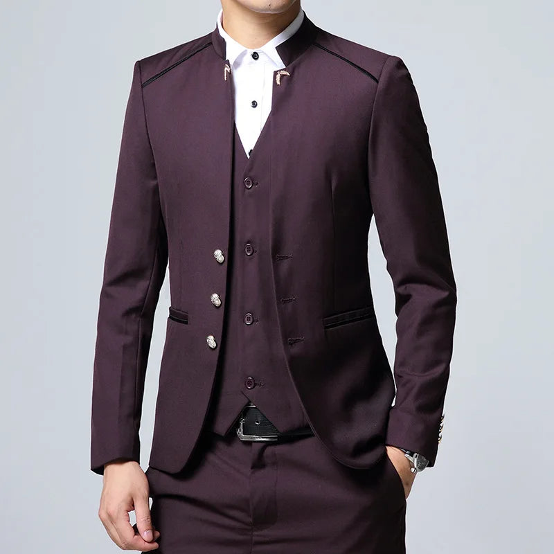 Blazer Masculino Slim James Wang