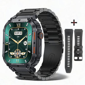 Smartwatch Militar Pro + Pulseira de Brinde